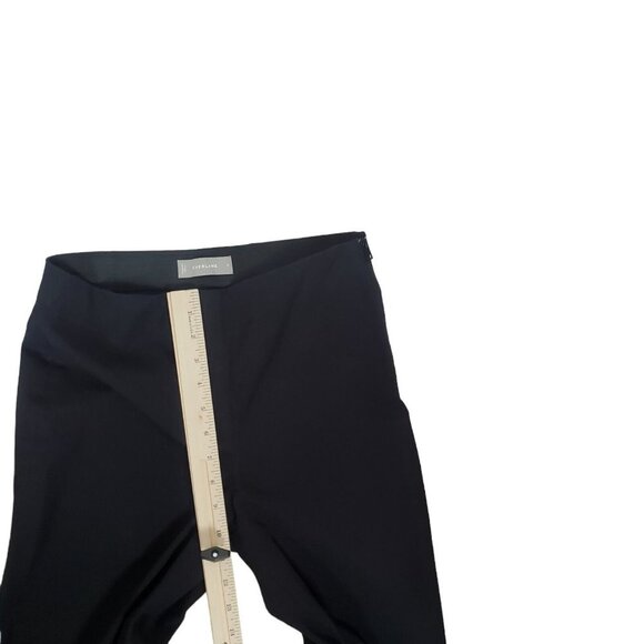 Everlane Womens The Side-Zip Stretch Cotton Pant Size 4 Black Work Ankle Pants - Picture 15 of 16